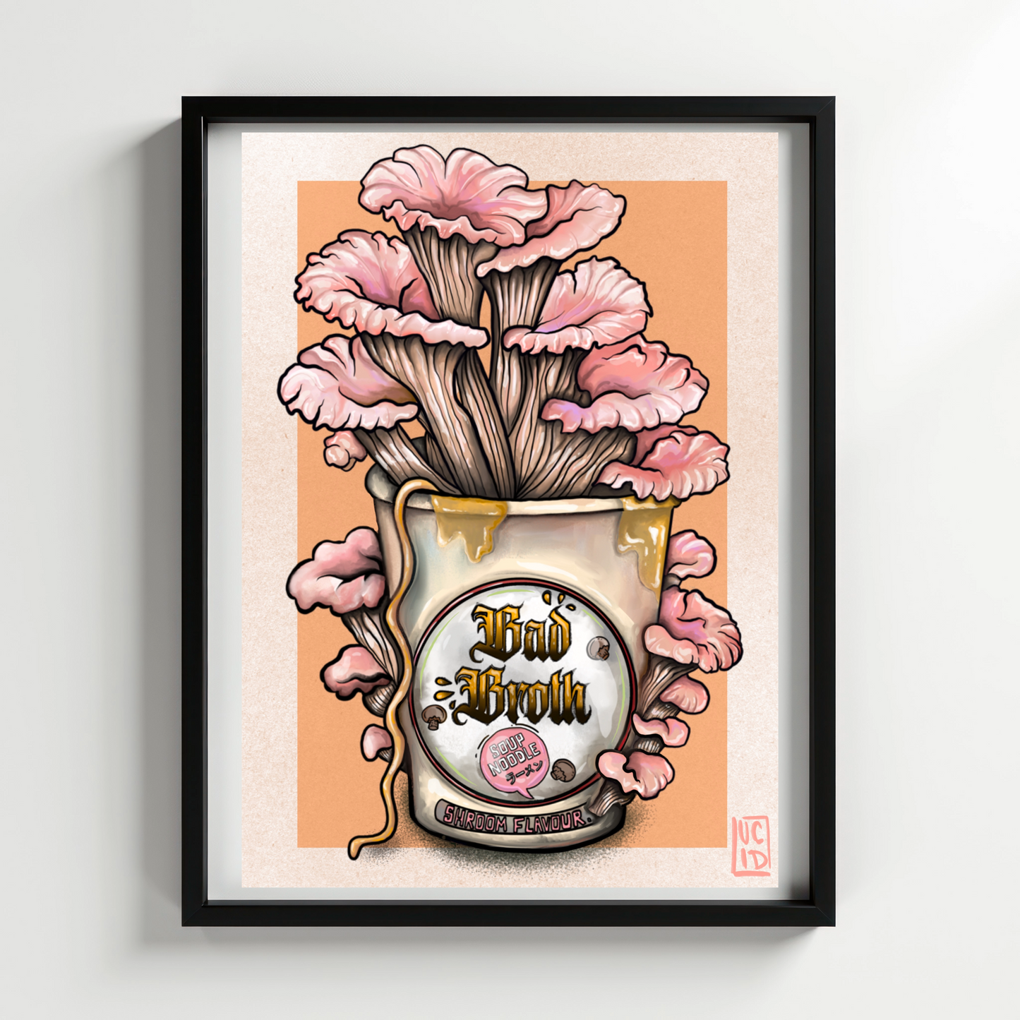 Bad Broth Shroom Print