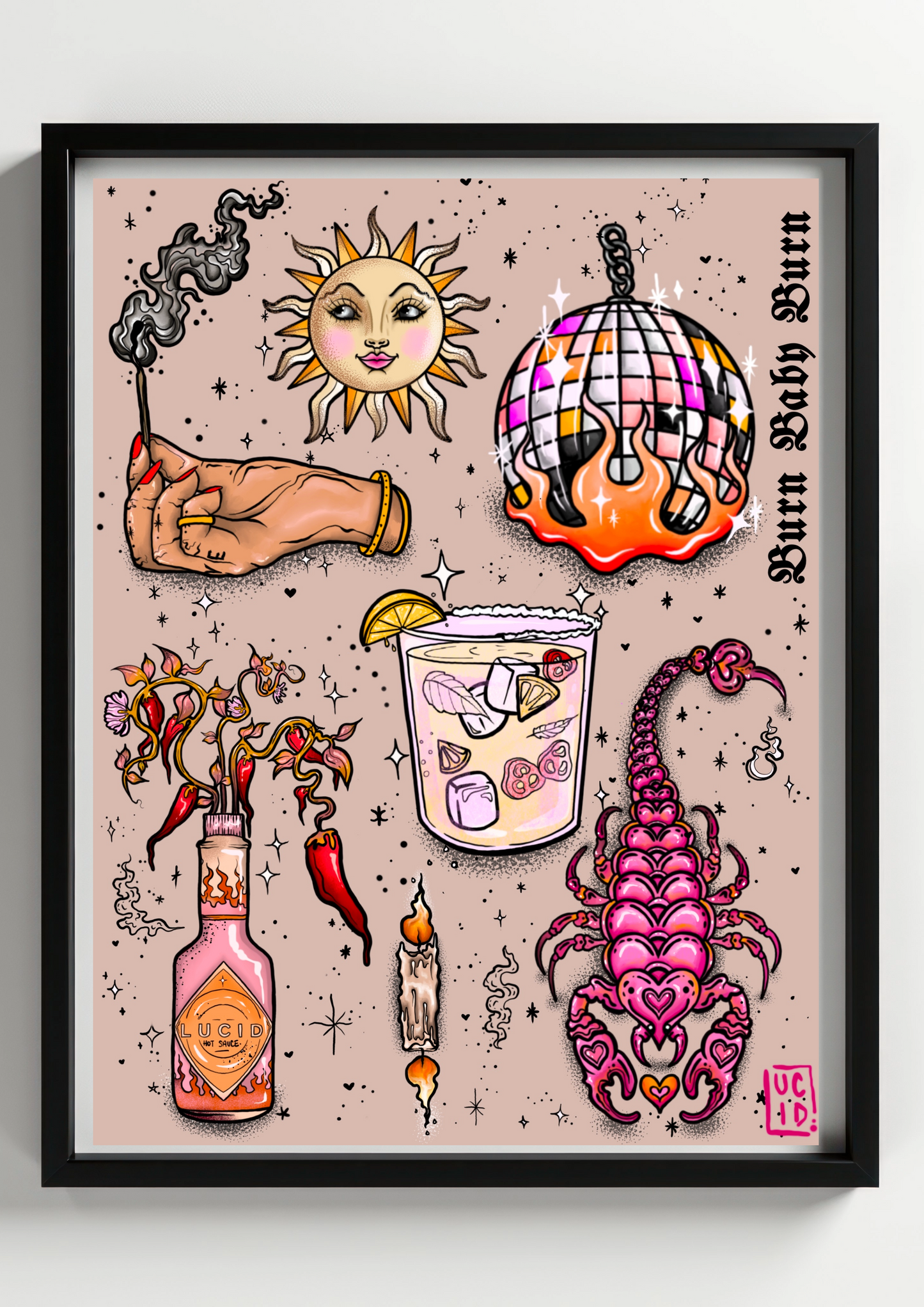 Hot Hot Hot Flash Print